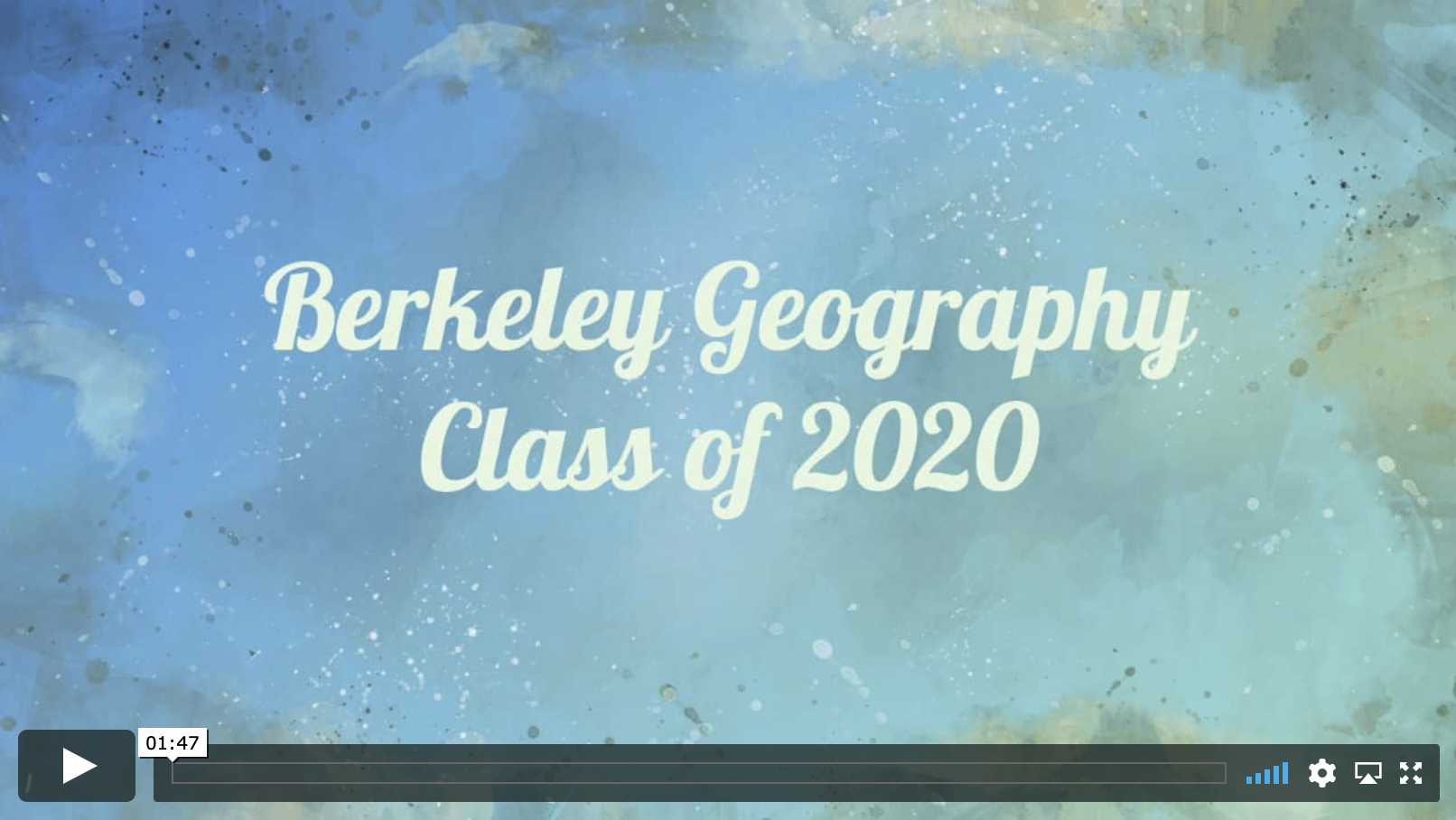 Class of 2020 Video